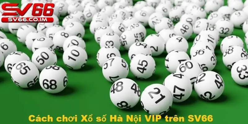 Cách chơi xổ hà nội vip vô cùng đơn giản trên sv66 