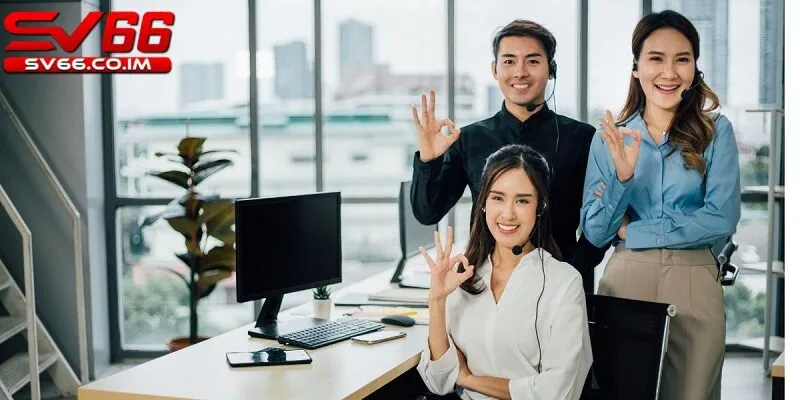 Hệ thống chăm sóc khách hàng tại sv66 được người chơi đánh giá cao khi chơi tại đây